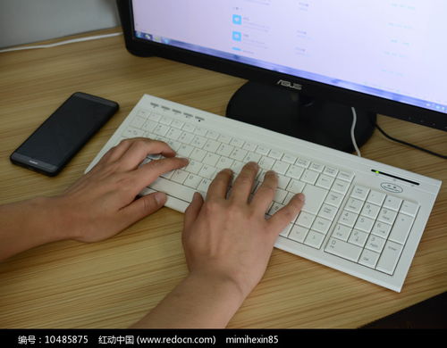 男性之手 連接數字世界，服務會展未來